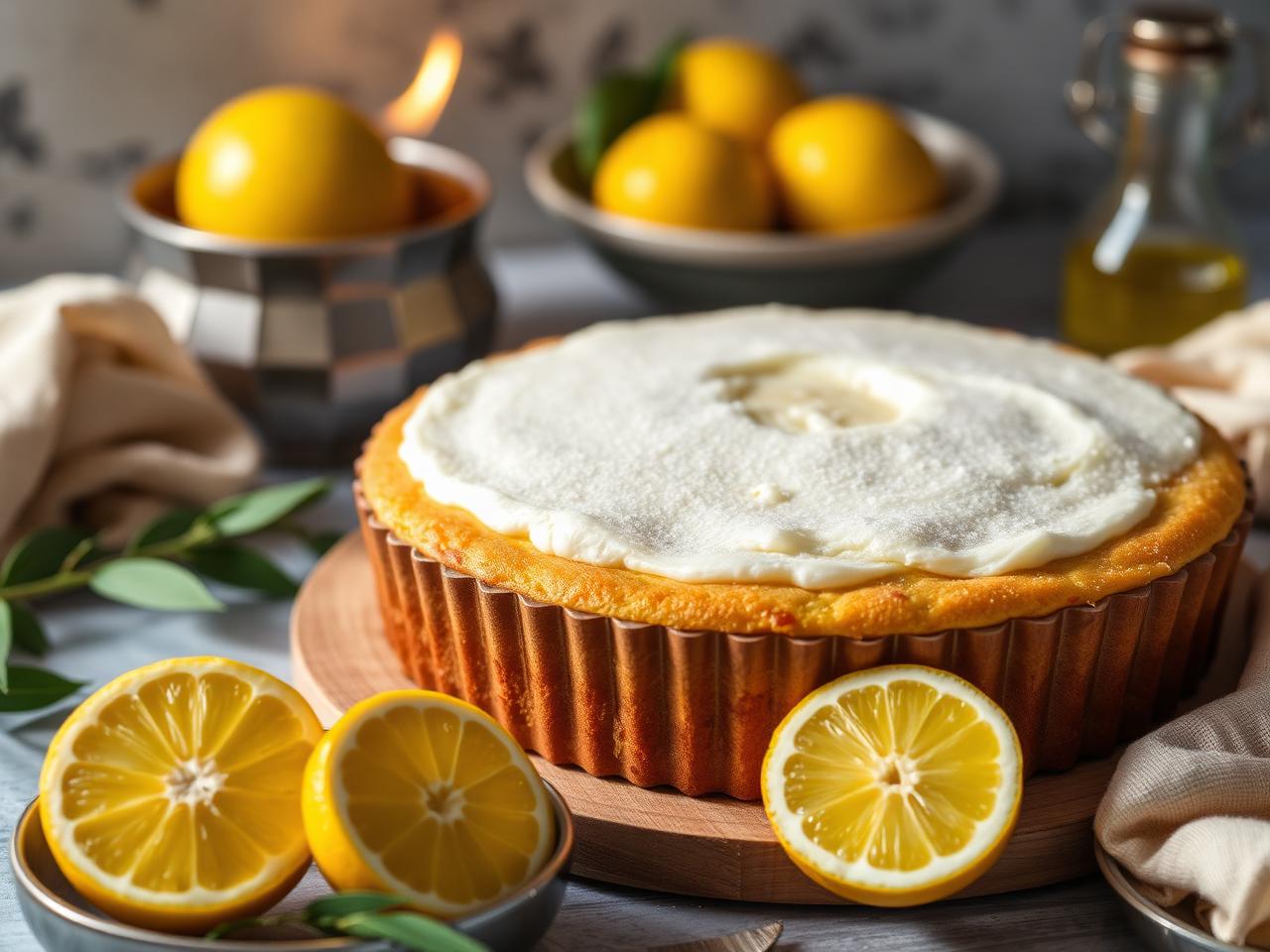 Italienischer Zitronenkuchen